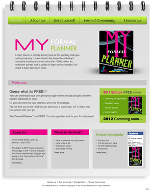 Web Design by pb for this project | Design: #737259