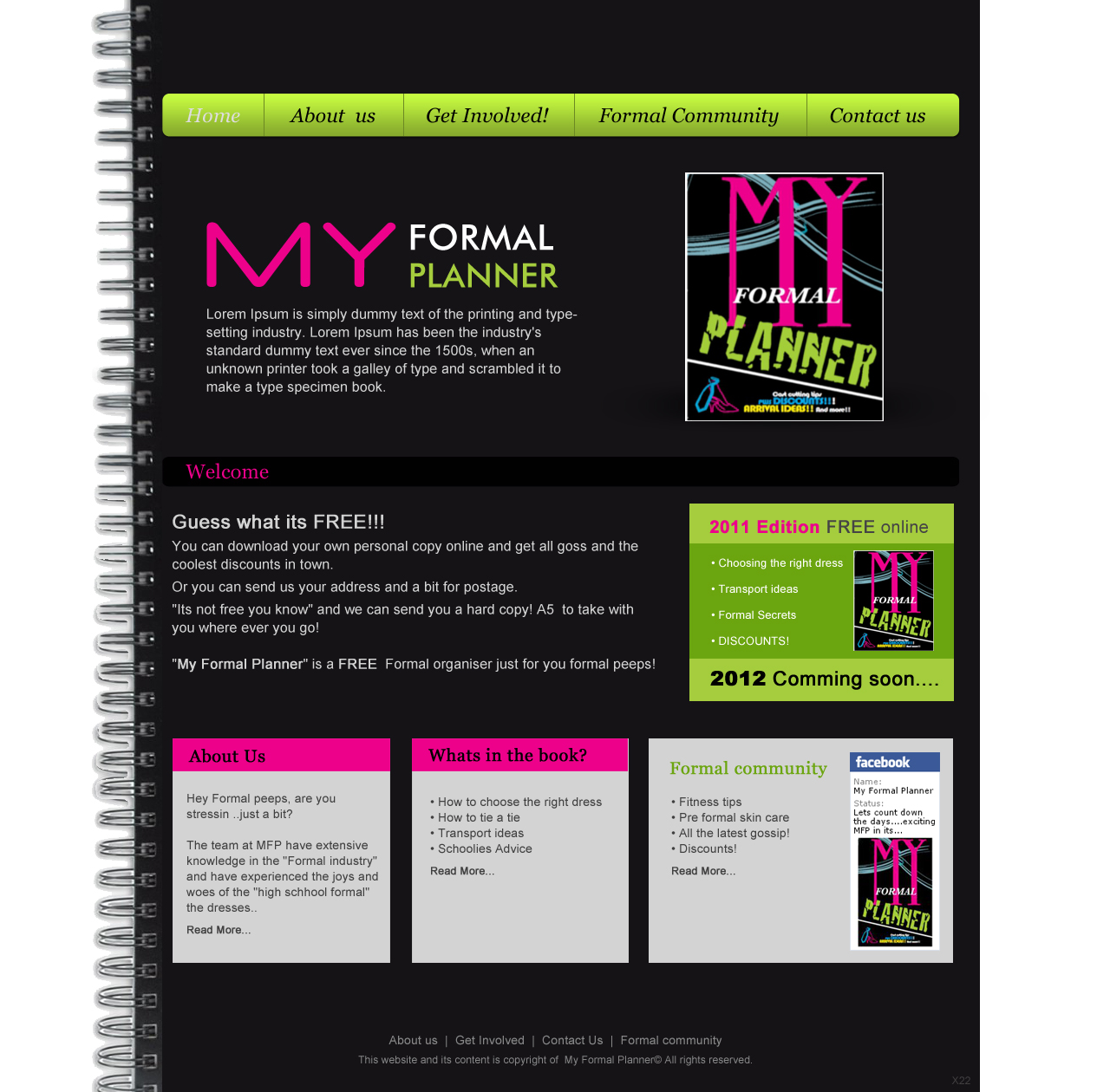 Web Design by pb for this project | Design #738222