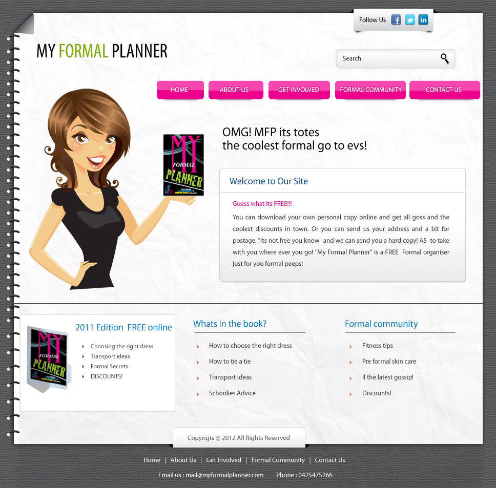 Web Design by pb for this project | Design #743582