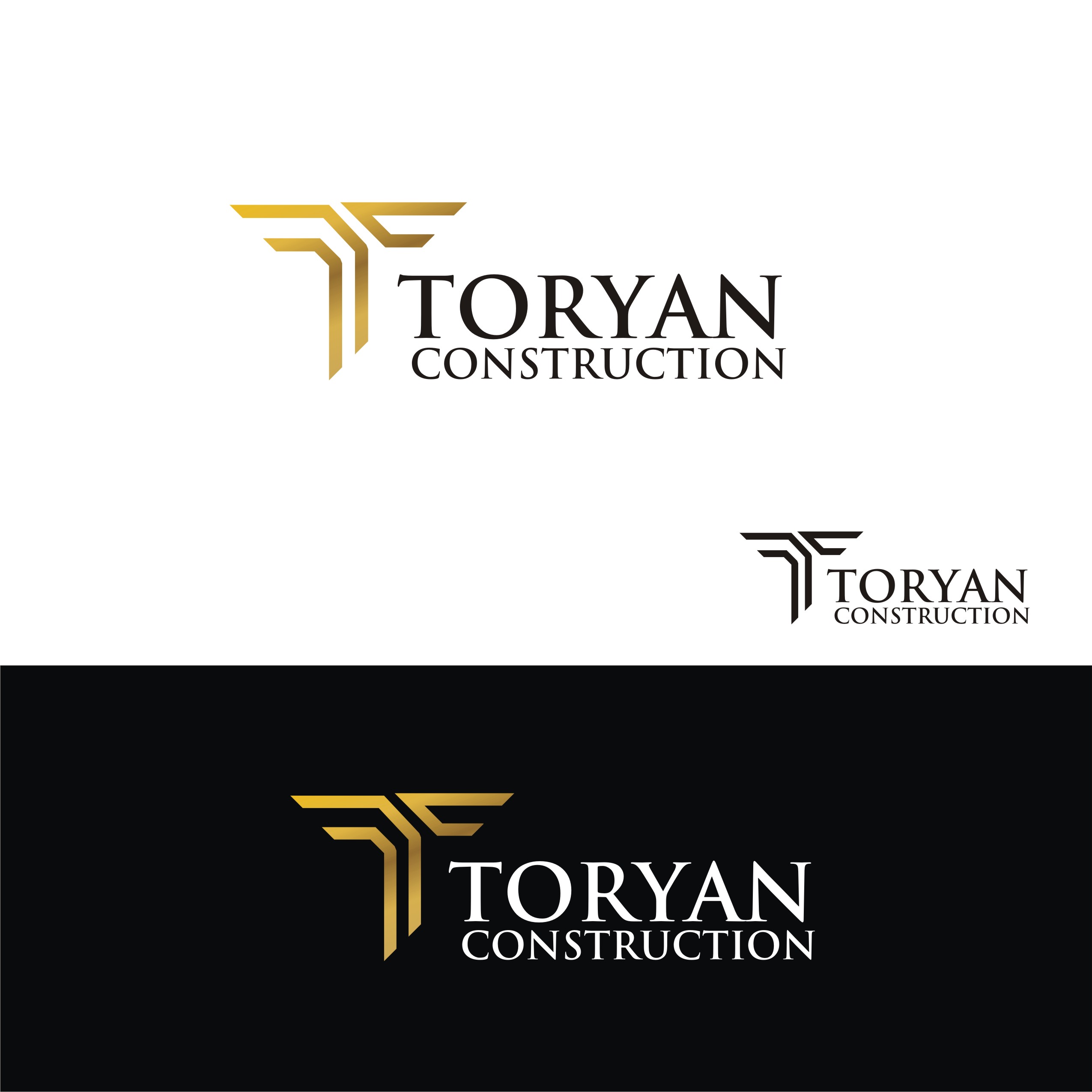 Logo Design by SUNEEEEEL for Toryan Construction  | Design #26192868