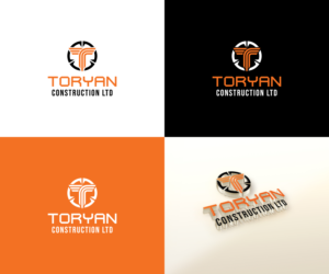 Toryan Construction, Toryan - Construction Management, Toryan Construction Limited, Toryan Construction Ltd. | Design de Logo par Indrawasih