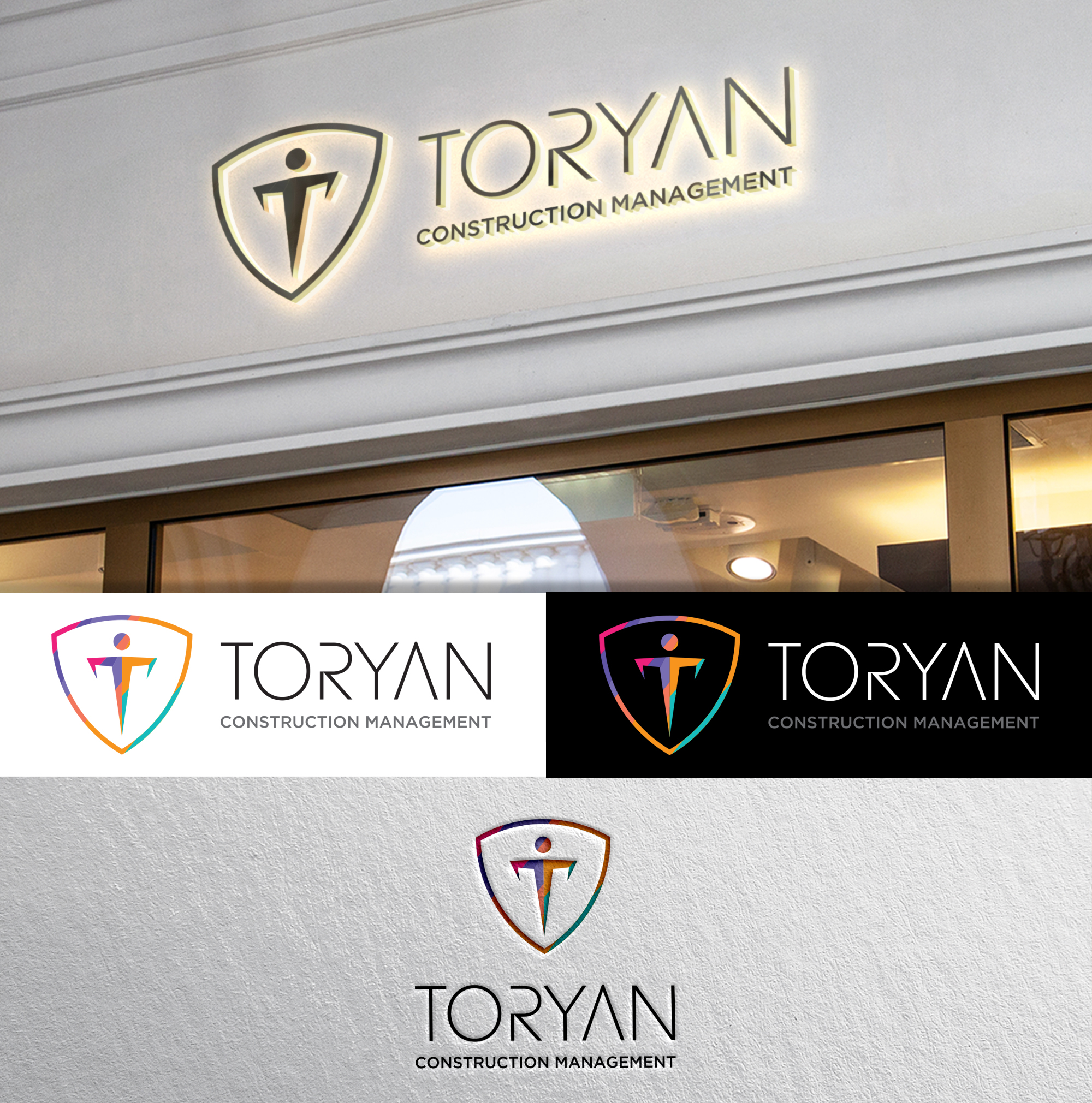 Logo Design by Natalie Eric for Toryan Construction  | Design #26214203