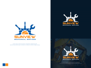 Sunview Mechanical Services | Logo Design by Locke+