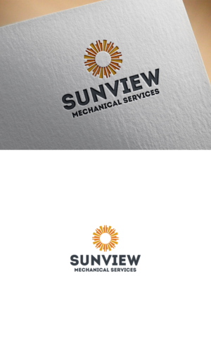 Sunview Mechanical Services | Diseño de Logo por logo_s
