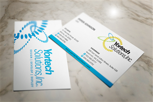 Professional & Modern Technology Business Card | Business Card Design by MT