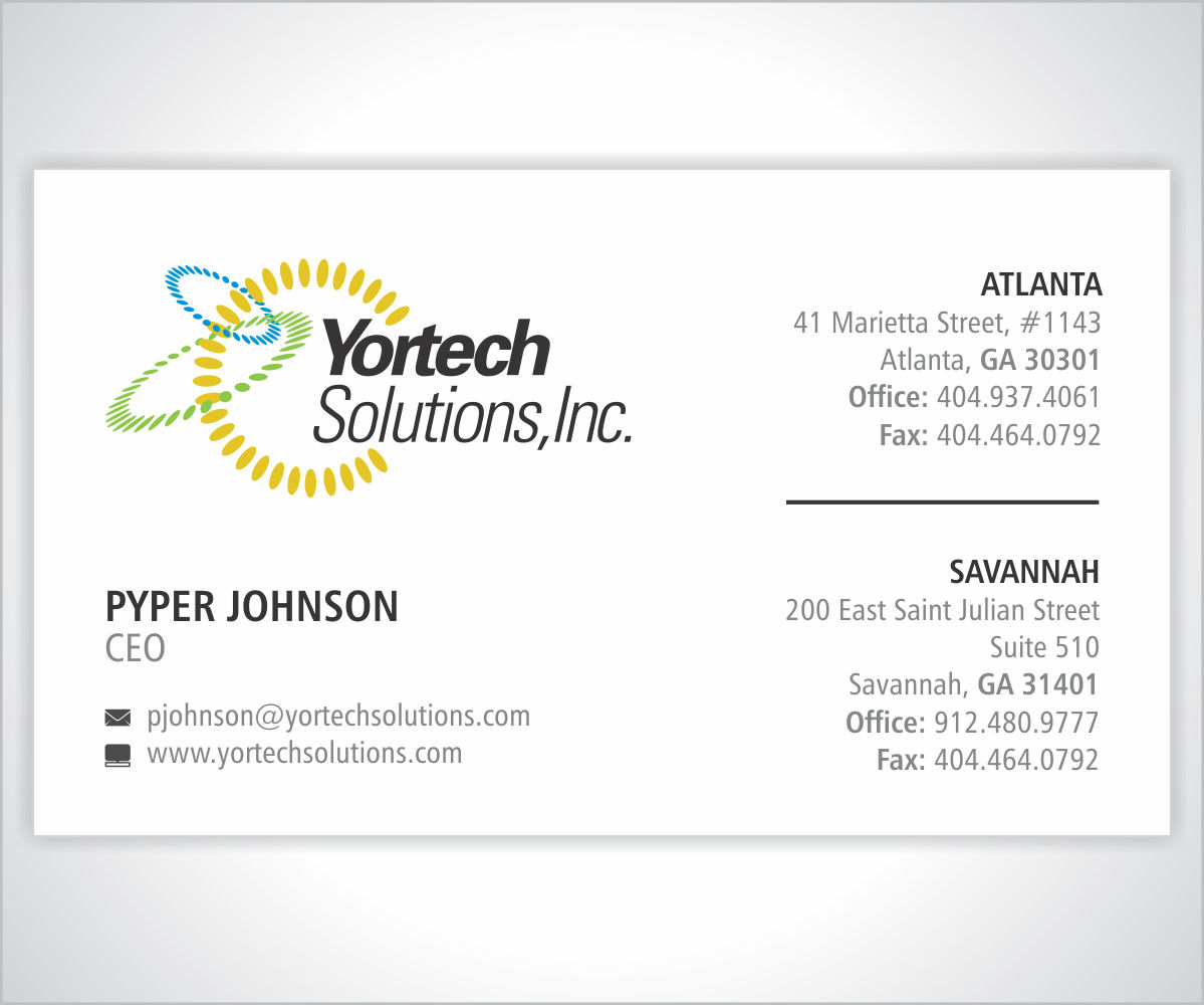 Business Card Design by InfinityDnP for this project | Design: #3061371