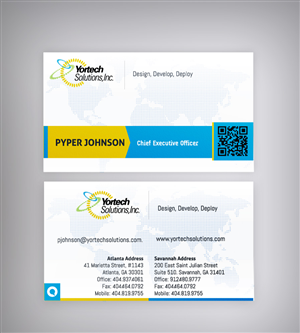 Business Card Design by DesirePixel Technology