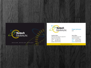 Business Card Design by Atvento Graphics for this project | Design: #3039858
