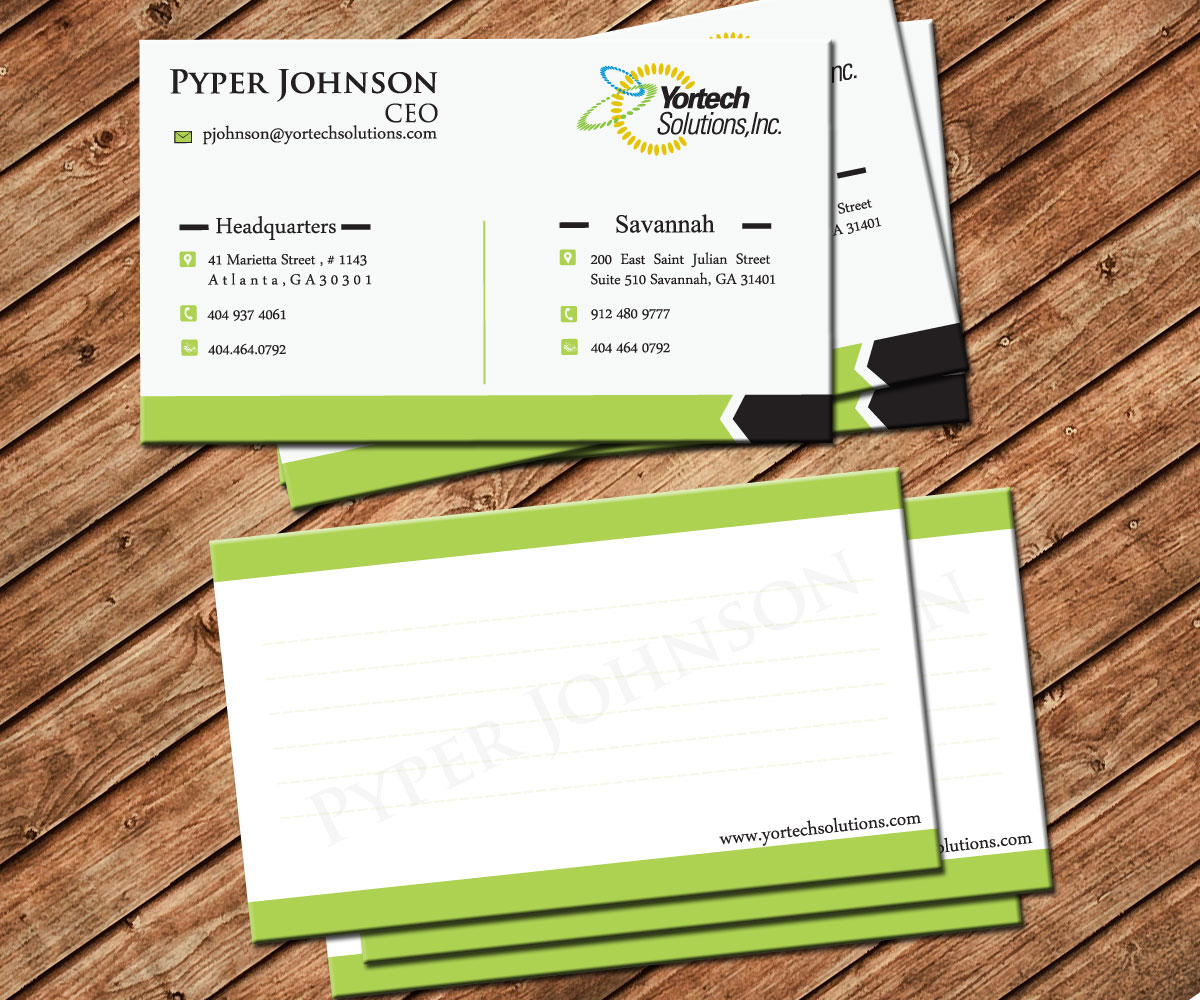 Business Card Design by Spycroc for this project | Design #3099479