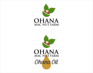 Ohana Mac Nut Farm/Ohana Oil | Logo Design by BNdesigner
