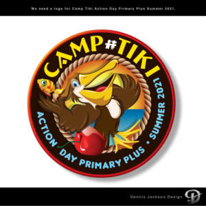 Camp Tiki | Logo-Design von Dennis Jackson Design