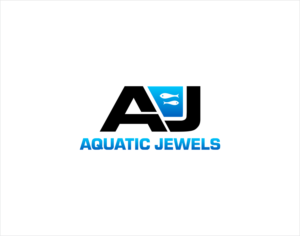 Would like the letters A J and wording aquarium designs | Logo-Design von BNdesigner