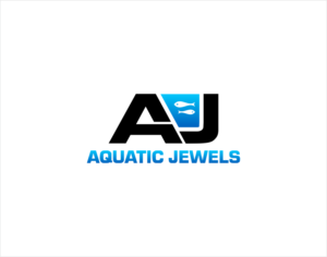 Would like the letters A J and wording aquarium designs | Diseño de Logo por BNdesigner