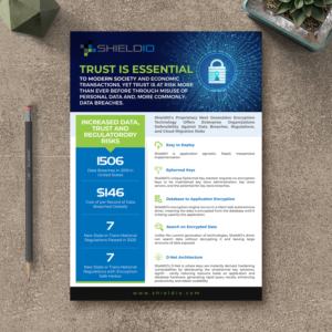 ShieldIO Flyer Design For Enterprise Customers | Flyer Design by aspiremedia