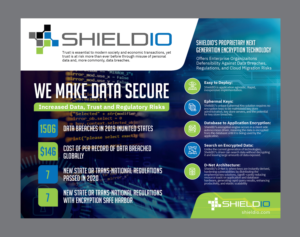 ShieldIO Flyer Design For Enterprise Customers | Diseño de Flyer por apolgv