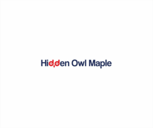 Hidden Owl Maple | Logo Design by Logocraft