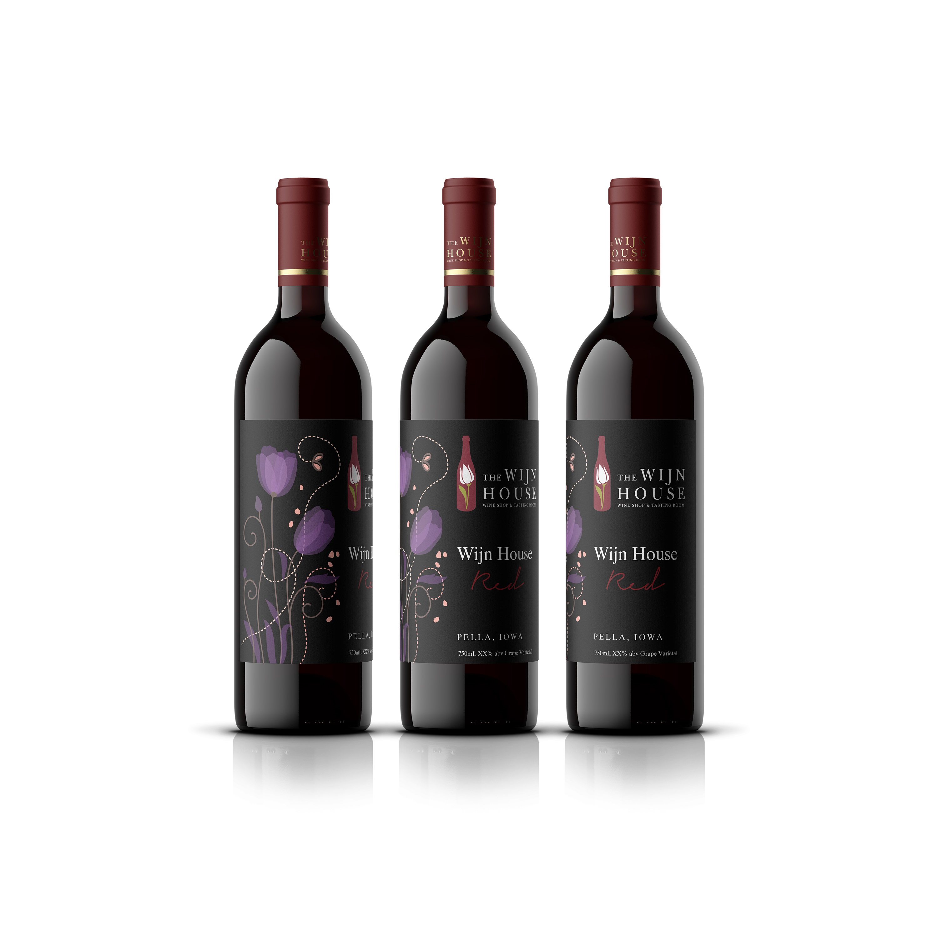 Label Design by Shark1 for THE WIJN HOUSE, L.L.C. | Design #26163500