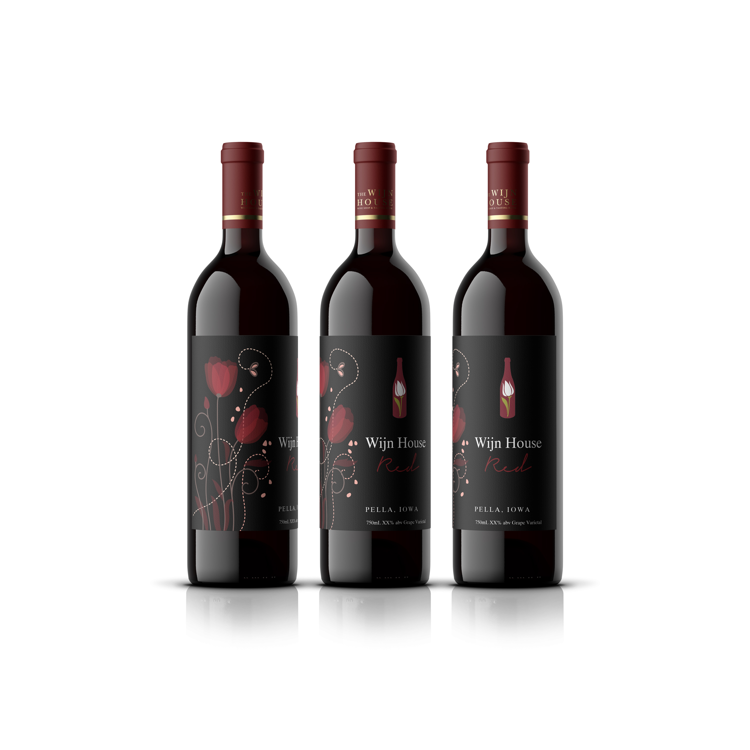 Label Design by Shark1 for THE WIJN HOUSE, L.L.C. | Design #26200788