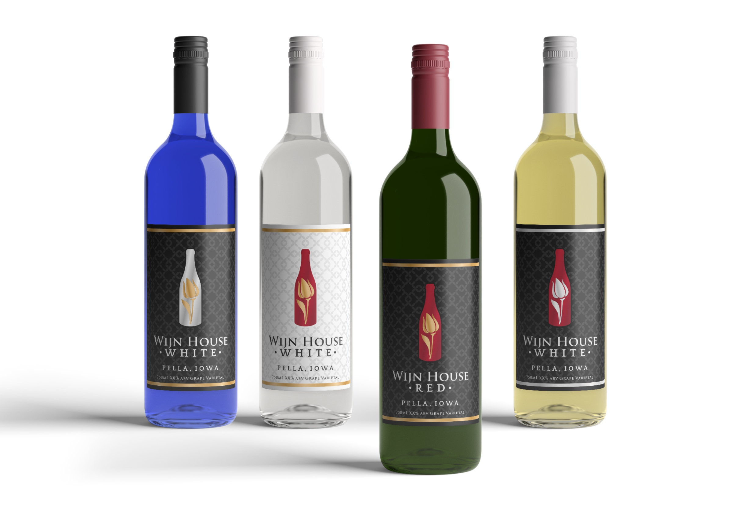 Label Design by ammar_ed for THE WIJN HOUSE, L.L.C. | Design #26191622