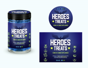 "Sargeant Green" is a brand of  gummied aids | Diseño de Etiqueta por hektorsty