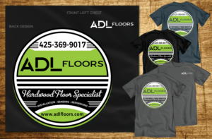 Work T-shirt for our flooring installers to wear on the jobs | T-shirt Design by CoffeeBreak88
