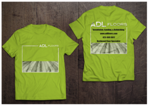 Work T-shirt for our flooring installers to wear on the jobs | T-shirt Design by goranvisnjic82
