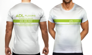 Work T-shirt for our flooring installers to wear on the jobs | T-shirt Design by juanjoseolivieri