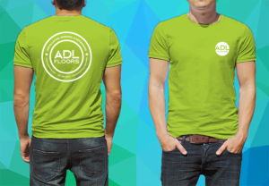 Work T-shirt for our flooring installers to wear on the jobs | T-shirt Design by Awaiz786