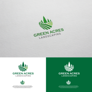Green Acres Landscaping | Logo Design by Rhibas