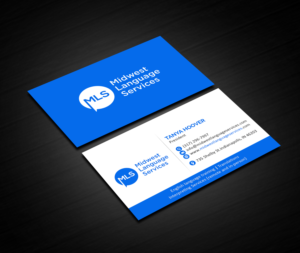 Diseño de Tarjeta de Presentación por Creations Box 2015 para Midwest Language Services, LLC | Diseño: #26161321