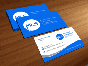 Diseño de Tarjeta de Presentación por Creations Box 2015 para Midwest Language Services, LLC | Diseño: #26161322