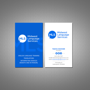 Diseño de Tarjeta de Presentación por Creations Box 2015 para Midwest Language Services, LLC | Diseño: #26162892