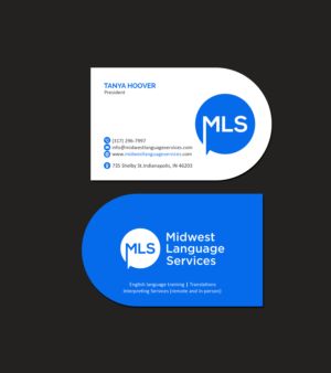 Diseño de Tarjeta de Presentación por Creations Box 2015 para Midwest Language Services, LLC | Diseño: #26162897
