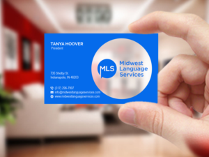 Diseño de Tarjeta de Presentación por Creations Box 2015 para Midwest Language Services, LLC | Diseño: #26162900
