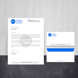 Diseño de Tarjeta de Presentación por Creations Box 2015 para Midwest Language Services, LLC | Diseño: #26162903