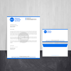 Diseño de Tarjeta de Presentación por Creations Box 2015 para Midwest Language Services, LLC | Diseño: #26162905