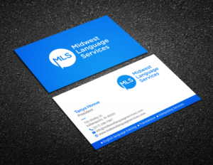 Diseño de Tarjeta de Presentación por R.design para Midwest Language Services, LLC | Diseño: #26150645