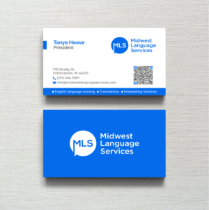 Visitenkarten-Design von R.design für Midwest Language Services, LLC | Design: #26154385