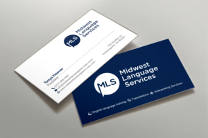 Diseño de Tarjeta de Presentación por R.design para Midwest Language Services, LLC | Diseño: #26165642