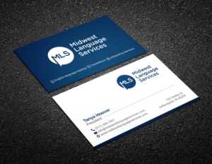 Diseño de Tarjeta de Presentación por R.design para Midwest Language Services, LLC | Diseño: #26167055