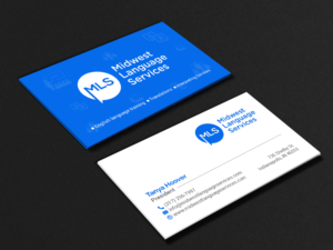 Diseño de Tarjeta de Presentación por R.design para Midwest Language Services, LLC | Diseño: #26167240