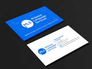 Diseño de Tarjeta de Presentación por R.design para Midwest Language Services, LLC | Diseño: #26167380