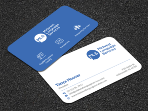 Visitenkarten-Design von Musa. A für Midwest Language Services, LLC | Design: #26166089