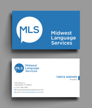 Diseño de Tarjeta de Presentación por Uttom 2 para Midwest Language Services, LLC | Diseño: #26156659