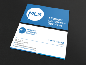 Diseño de Tarjeta de Presentación por Uttom 2 para Midwest Language Services, LLC | Diseño: #26156941