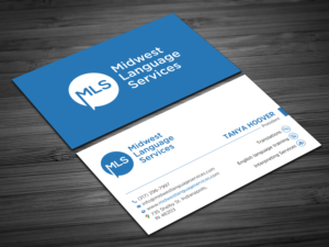 Diseño de Tarjeta de Presentación por Uttom 2 para Midwest Language Services, LLC | Diseño: #26157890