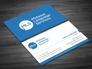 Diseño de Tarjeta de Presentación por Uttom 2 para Midwest Language Services, LLC | Diseño: #26157891