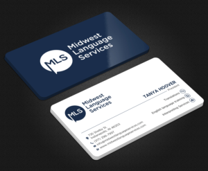 Diseño de Tarjeta de Presentación por Uttom 2 para Midwest Language Services, LLC | Diseño: #26168009