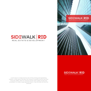 Sidewalk RED | Logo Design by MX LogoArt