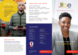 Flyer Design by KerryJ for Jibe Staffing | Design: #26187769